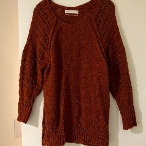 Rust colored Sweater from Anthropology NEVER WORN